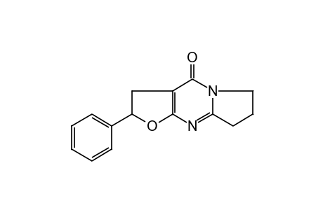 2,3,6,7,8-pentahydro-2-phenyl-4H-furo[2,3-d]pyrrolo[1,2-a]pyrimidin-4-one
