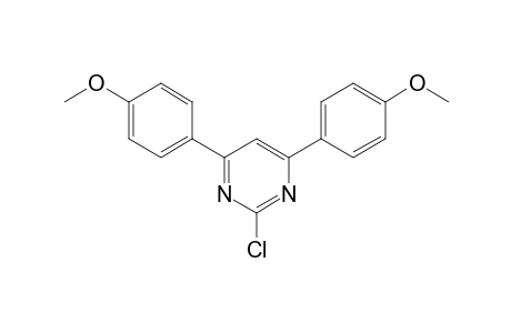 2-Chloro-4,6-bis(4-methoxyphenyl)pyrimidine