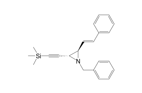 (2R,3R)-N-Benzyl-3-(2'-phenylethenyl)-2-[(trimethylsilyl)ethynyl]-aziridine