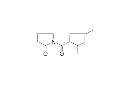 1-(2,4-dimethylcyclopent-3-en-1-yl)carbonylpyrrolidin-2-one