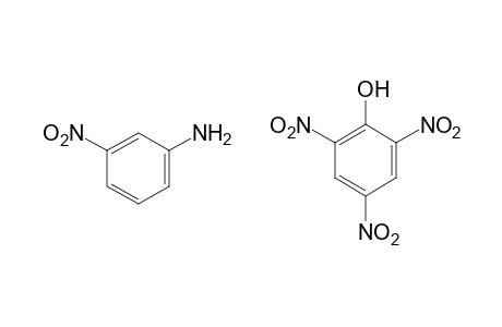 m-nitroaniline, picrate