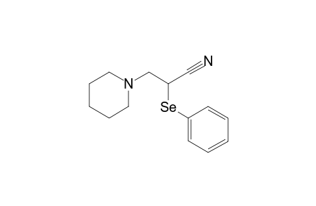 1-Cyano-1-phenylseleno-2-(piperidilin-1-yl)ethane