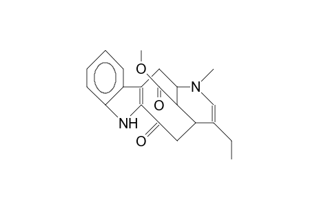 20,21-Didehydrotabernaemontanine