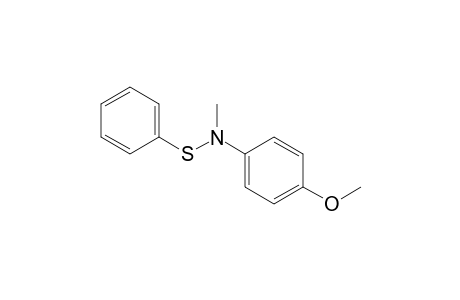 (4-methoxyphenyl)-methyl-(phenylthio)amine