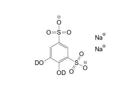 4,5-dihydroxy-1,3-benzenedisulfonic acid, disodium salt