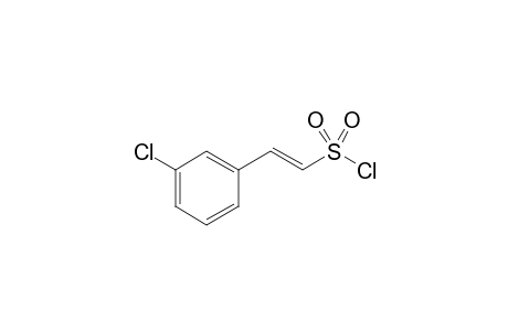 (E)-2-(3-chlorophenyl)ethenesulfonyl chloride