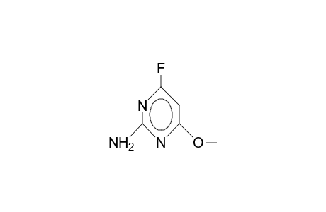 2-Pyrimidinamine, 4-fluoro-6-methoxy-