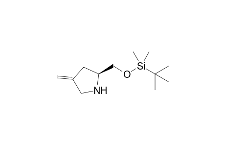 (2S)-2-(tert-Butyldimethylsilyloxymethyl)-4-methylidenepyrrolidine