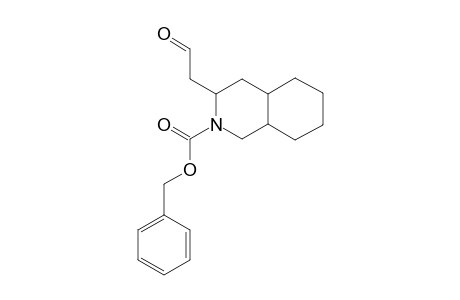 Perhydroisoquinoline-3-acetaldehyde, 2-benzyloxycarbonyl-