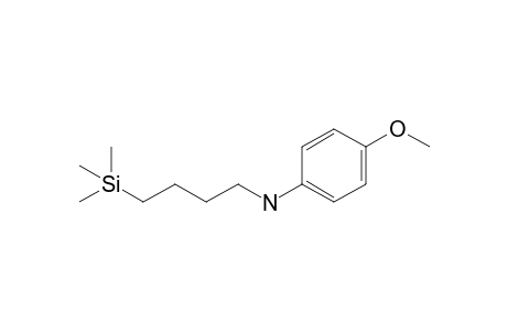 (4-Methoxyphenyl)-(4-trimethylsilylbutyl)amine