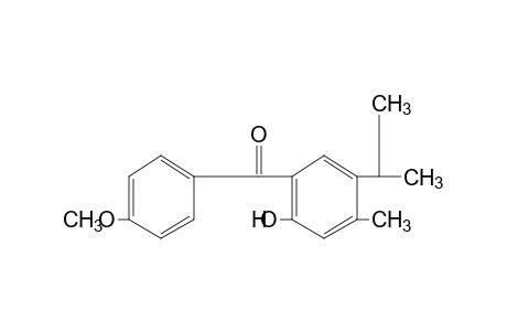 2-hydroxy-5-isopropyl-4'-methoxy-4-methylbenzophenone