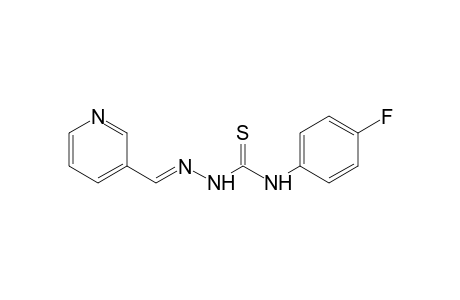 nicotinaldehyde, 4-(p-fluorophenyl)-3-thiosemicarbazone