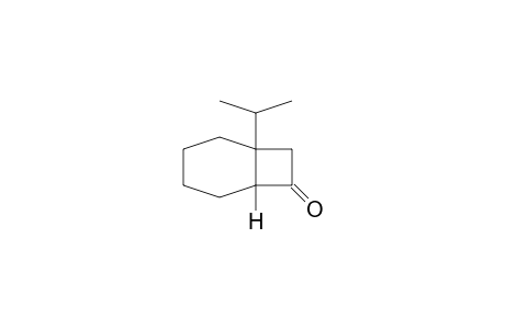 BICYCLO[4.2.0]OCTAN-7-ONE, 1-(1-METHYLETHYL)-