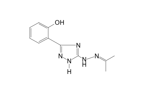 o-[5-(isopropylidinehydrazino)-s-triazol-3-yl]phenol