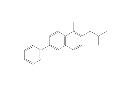 2-iso-Butyl-1-methyl-6-phenylnaphthalene