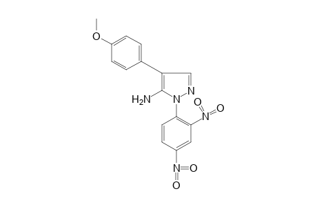 5-amino-1-(2,4-dinitrophenyl)-4-(p-methoxyphenyl)pyrazole