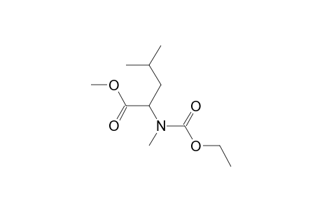 L-Leucine, N-methyl-N-ethoxycarbonyl-, methyl ester