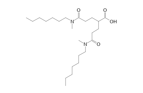 5-[heptyl(methyl)amino]-2-[3-[heptyl(methyl)amino]-3-keto-propyl]-5-keto-valeric acid