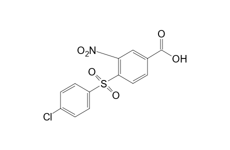 4-[(p-Chlorophenyl)sulfonyl]-3-nitrobenzoic acid