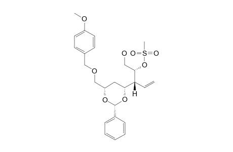 (SYN)-(1S,2S)-1-(HYDROXYMETHYL)-2-[(2S,4R,6S)-6-[[(4-METHOXYBENZYL)-OXY]-METHYL]-2-PHENYL-1,3-DIOXAN-4-YL]-BUT-3-ENYL-METHANESULFONATE
