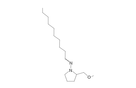 2-(Methoxymethyl)-1-(1'-decylideneamino)pyrrolidine