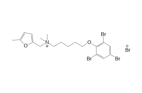 dimethyl(5-methylfurfuryl)[5-(2,4,6-tribromophenoxy)pentyl]ammonium bromide