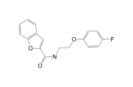 Benzofuran-2-carboxamide, N-[2-(4-fluorophenoxy)ethyl]-