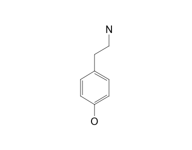 Tyramine 13c Nmr Chemical Shifts Spectrabase