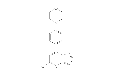 4-(4-(5-Chloropyrazolo[1,5-a]pyrimidin-7-yl)phenyl)morpholine