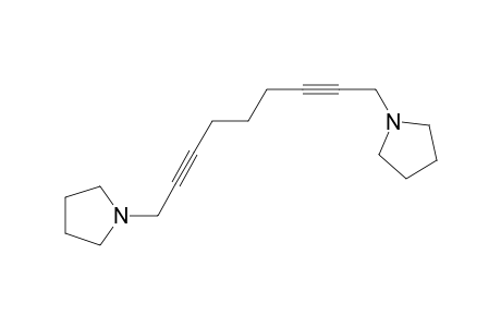 1-(9-pyrrolidin-1-ylnona-2,7-diynyl)pyrrolidine