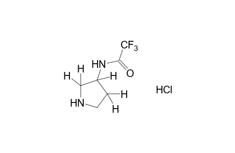 (3R)-(+)-N-(3-pyrrolidinyl)-2,2,2-trifluoroacetamide, monohydrochloride