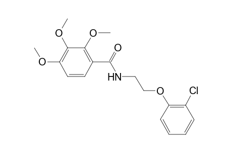 N-[2-(2-Chloro-phenoxy)-ethyl]-2,3,4-trimethoxy-benzamide