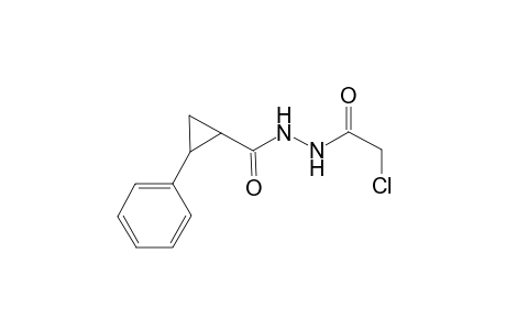 Acetic acid, chloro-, 2-[(2-phenylcyclopropyl)carbonyl]hydrazide