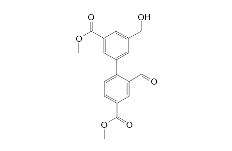 5'-Hydroxymethyl-4,3'-dicarbomethoxy-1,1'-biphenyl-2-carbaldehyde