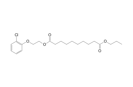 Sebacic acid, 2-(2-chlorophenoxy)ethyl propyl ester