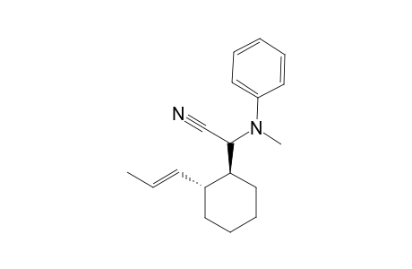 (1S,2R)-2-(N-methylanilino)-2-prop-1-enylcyclohexylacetonitrile