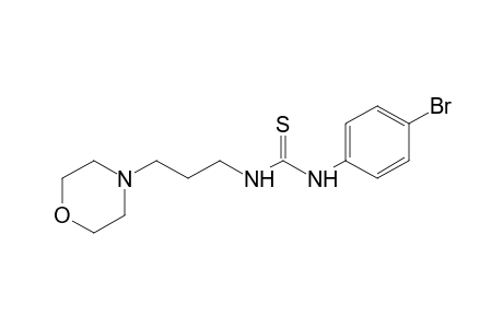 1-(p-bromophenyl)-3-(3-morpholinopropyl)-2-thiourea