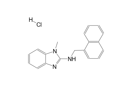 1-methyl-N-(naphthalen-1-ylmethyl)-1H-benzo[d]imidazol-2-amine hydrochloride