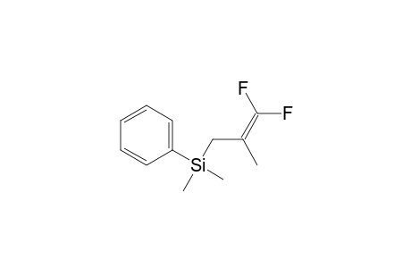 Silane, (3,3-difluoro-2-methyl-2-propenyl)dimethylphenyl-