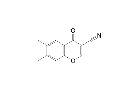 3-Cyano-6,7-dimethylchromone