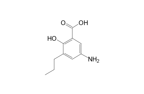 5-Amino-3-propylsalicylic acid