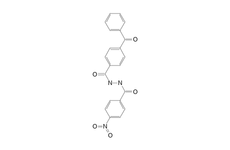 4-Benzoyl-N'-(4-nitrobenzoyl)benzohydrazide