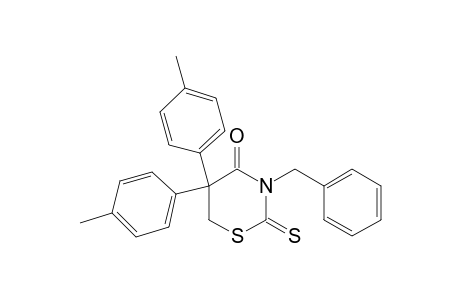 3-benzyldihydro-5,5-di-p-tolyl-2-thio-2H-1,3-thiazine-2,4(3H)-dione