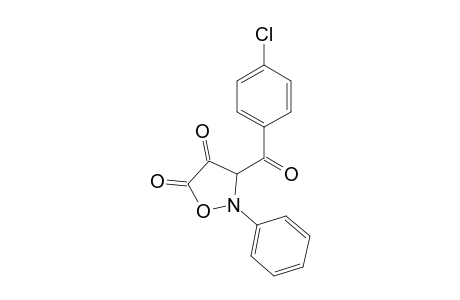 3-(4-Chlorobenzoyl)-2-phenylisoxazolidine-4,5-dione