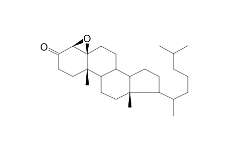 4BETA,5BETA-EPOXY-CHOLESTAN-3-ONE