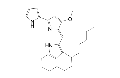 Pentylcycloheptylprodigiosin??HCl