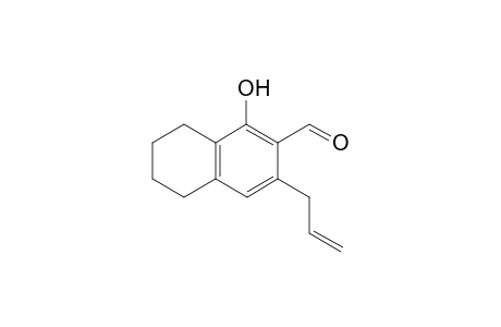 3-Allyl-1-hydroxy-5,6,7,8-tetrahydronaphthalene-2-carbaldehyde