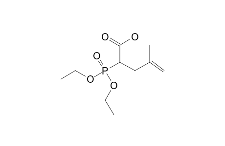 2-DIETHOXYPHOSPHORYL-4-METHYL-4-PENTENOIC-ACID