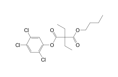 Diethylmalonic acid, butyl 2,4,5-trichlorophenyl ester