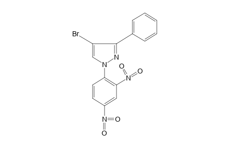 4-bromo-1-(2,4-dinitrophenyl)-3-phenylpyrazole